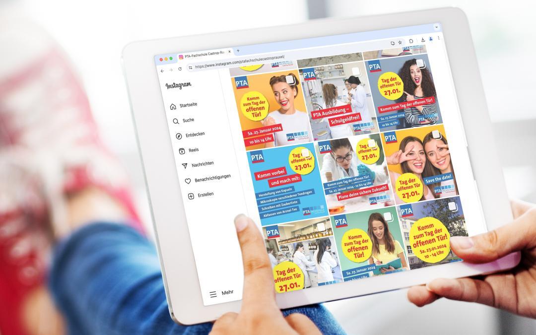 PTA Fachschule Castrop-Rauxel – Social Media Kampagne