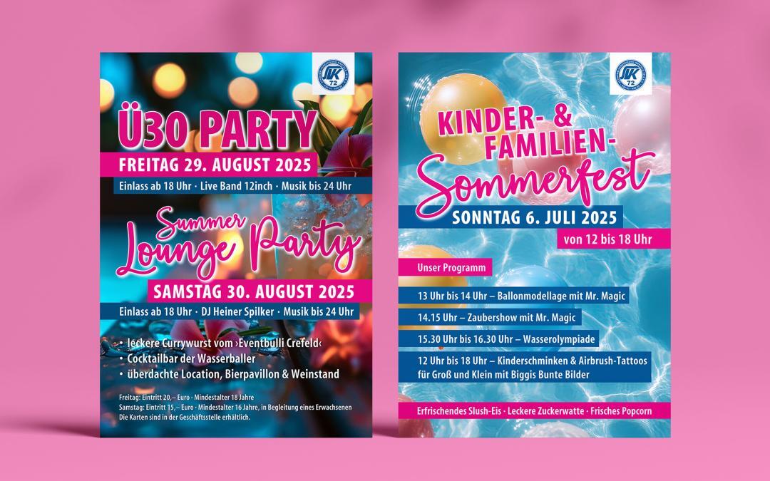 Schwimm-Vereinigung Krefeld 1972 e. V. – Plakate