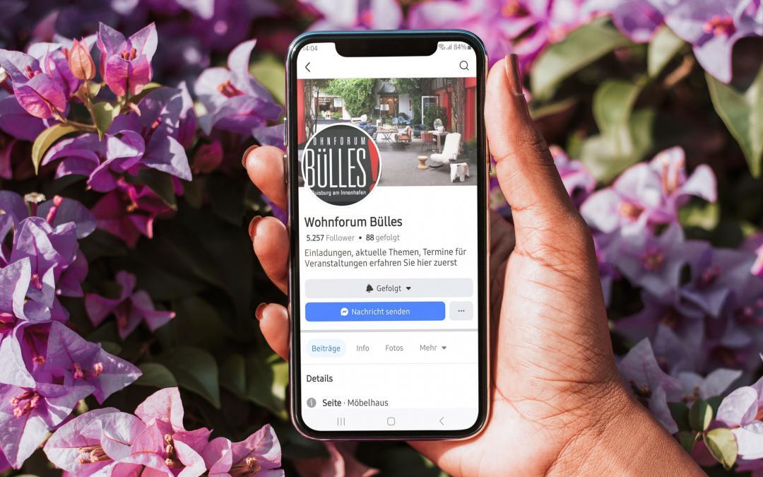 Bülles Wohnforum GmbH – Social Media / Facebook
